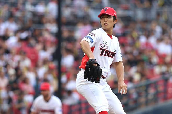 KIA가 애타게 기다린 이유 있었다…151㎞+4이닝 2실점 이의리, 선발진 물음표 지울까