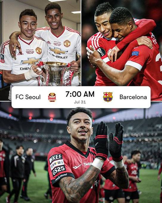 '린가드, 나도 서울 간다!'…맨유 방탕천재 FW, 드디어 바르셀로나 입성→한국투어서 새 팀 데뷔+절친과 재회?