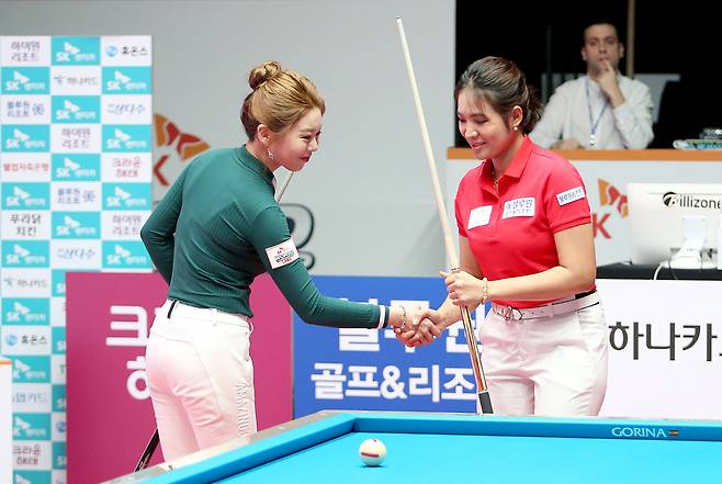 스롱 상대 '2년 3개월 만의 패배' 김가영,