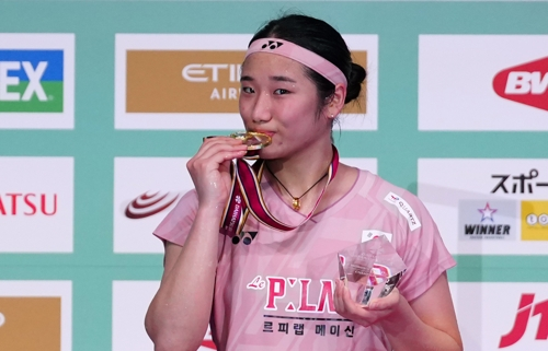 안세영 ‘언니, 설욕 해줄게요’···천위페이, 중국오픈 32강 김가은 2-0 제압 ‘2주 연속 라이벌 8강전 유력’