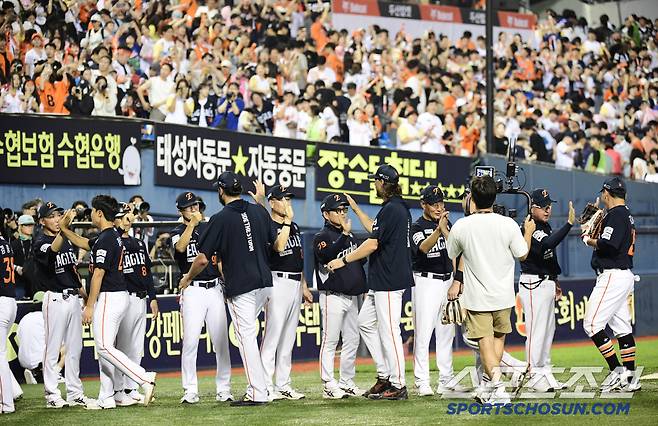 '40년 진기록' 그게 뭔데 → 김경문 감독 승리 소감, 평소와 똑같았다