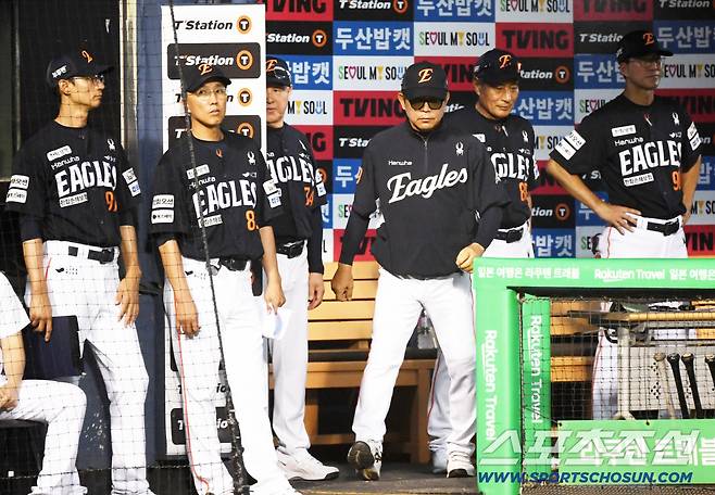 '11연승 도전' 한화, 0-12 벌어지자 리베라토·노시환·채은성·심우준 대거 빼줬다