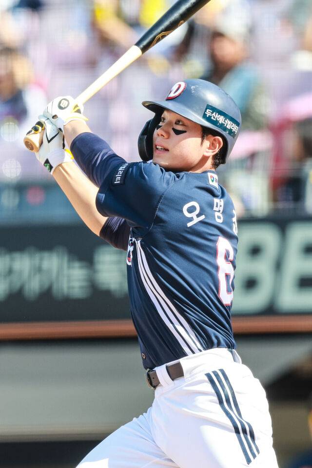 '홈런→3루타→2루타→땅볼' 아쉽다 사이클링 히트…