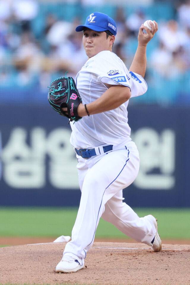 151km KKKKKKKK 미쳤다, '70억 FA' 최원태 SSG전 6이닝 1실점 호투…그러나 6승은 없었다 [MD대구]