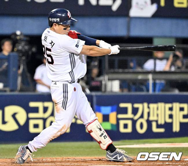 ‘양의지, 치명적인 송구 실책’ 9회 2아웃 동점→문성주 역전 결승타, LG 극적인 역전승→5연승 질주하다...구본혁의 슈퍼 캐치 [잠실 리뷰]