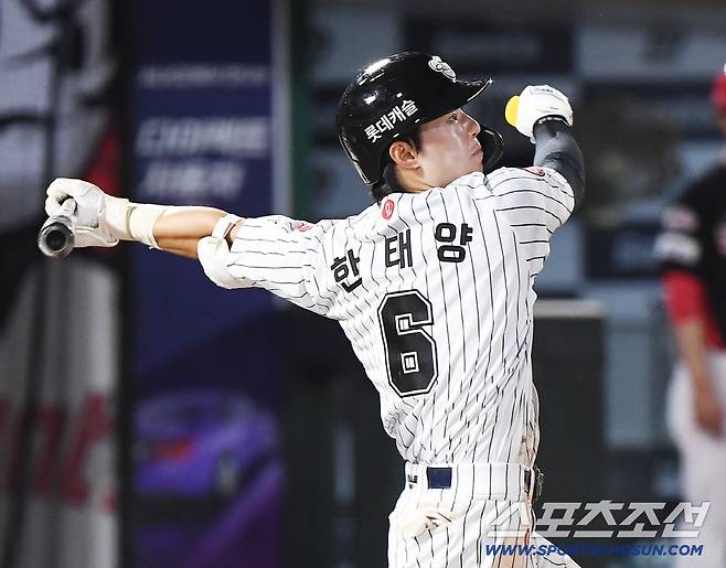 데뷔 첫 3안타+3타점 '인생경기' → KIA 내야 농락한 한태양