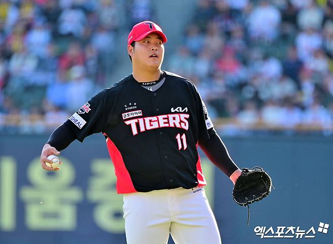 4연패 KIA, 'V13 청부사' 부진에 골머리…조상우 난조 속 불펜 싸움 안 된다 [부산 현장]