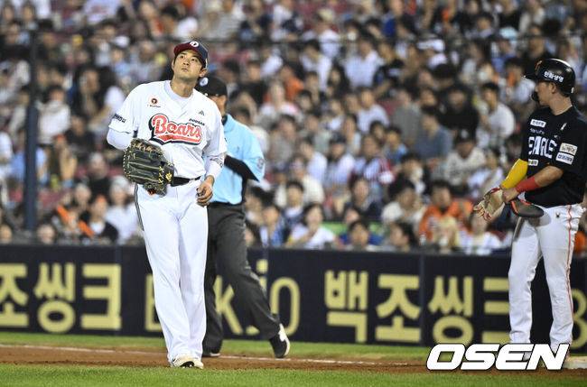 ‘예비 FA’ 강승호-‘1차지명’ 유망주 김대한, 2군행…'퓨처스 6할 타율' 김인태, 콜업→좌익수 선발 출장