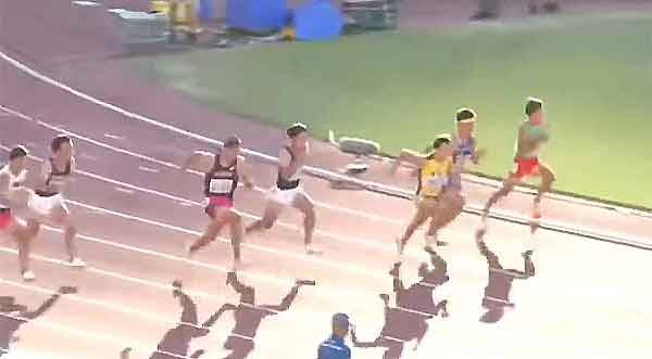 '日 기록에 전 세계가 놀랐다' 16살 고교생, 100m 10초00 주파 U-18 세계新 깜짝 경신…