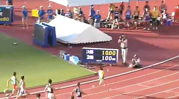 '日 기록에 전 세계가 놀랐다' 16살 고교생, 100m 10초00 주파 U-18 세계新 깜짝 경신…