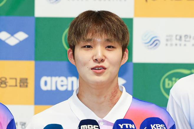 韓수영간판 김우민, 세계선수권 자유형 400m 결선 진출