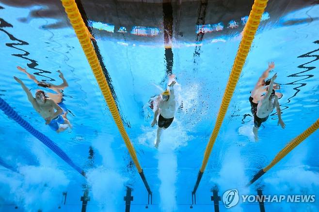 김우민, 세계수영선수권 자유형 400ｍ 동메달…2회 연속 입상