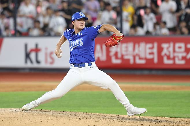 9회 '3-0'도 못 지키고 '볼볼볼볼볼볼볼볼'…삼성 불펜 현주소, 대체 어찌합니까 [수원 현장]