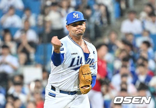 78억 FA 밀어냈는데 1회 홈런-홈런-홈런 충격 강판…전체 1순위 좌완, 67세 노장 한 번 더 믿는다 “다음엔 잘 던지겠지”