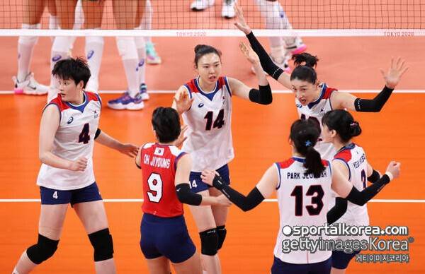 김연경 은퇴 후 뒤바뀐 韓·日 여자배구, 일본은 세계 4위·한국은 VNL 꼴찌로 강등