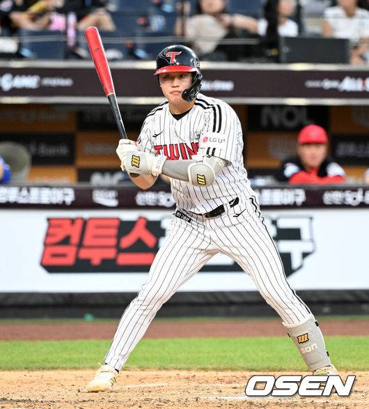 '후반기 1위' LG, 한화 따라잡을까...손용준 콜업→지명타자 깜짝 라인업, 김현종도 1군 등록 [오!쎈 잠실]