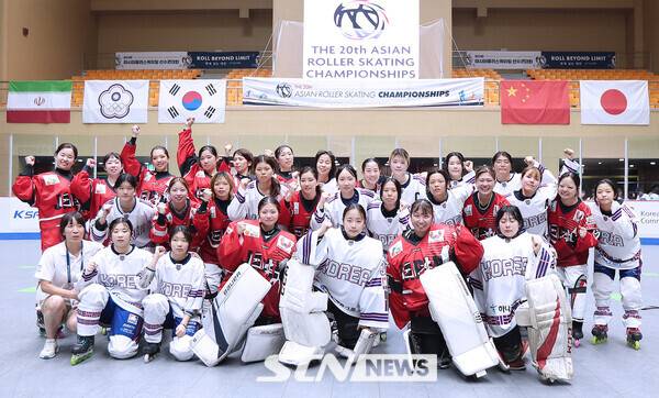 [아시아롤러선수권] '도둑 맞은 골' 통한의 한일전 1-9 완패…오심 이후 무너졌다