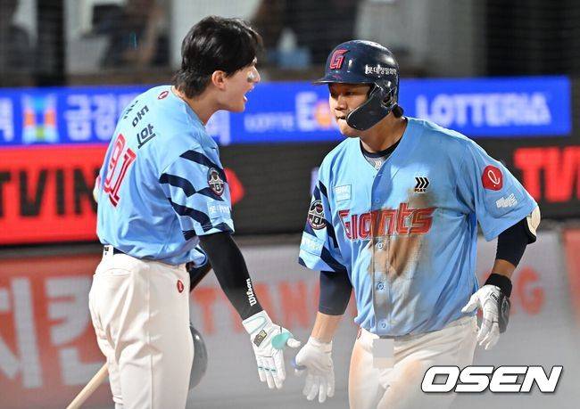 '볼넷-폭투-실책' 우당탕탕 낙동강 더비, 롯데가 어찌저찌 6연승 달성...손호영 투런포+3타점, NC 트레이드 이적생 무안타 [부산 리뷰]