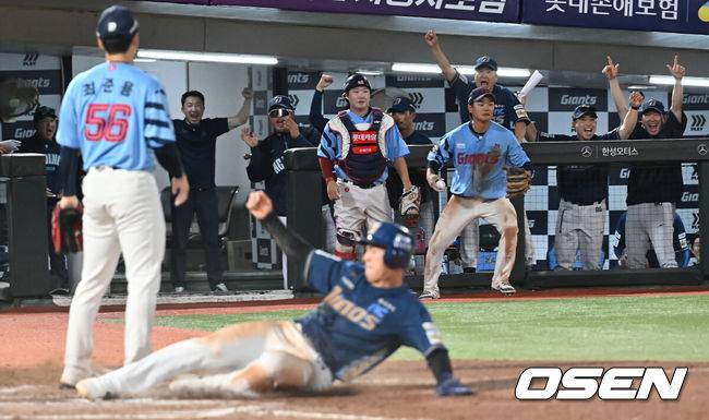 '볼넷-폭투-실책' 우당탕탕 낙동강 더비, 롯데가 어찌저찌 6연승 달성...손호영 투런포+3타점, NC 트레이드 이적생 무안타 [부산 리뷰]