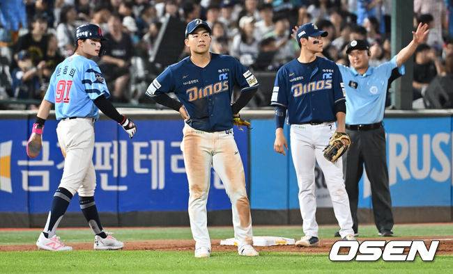 '볼넷-폭투-실책' 우당탕탕 낙동강 더비, 롯데가 어찌저찌 6연승 달성...손호영 투런포+3타점, NC 트레이드 이적생 무안타 [부산 리뷰]