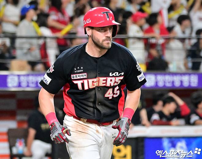 '문책성 교체' 위즈덤 KBO 데뷔 첫 리드오프 출격!…'패패패패패패패' KIA, 30일 선발 라인업 공개 [광주 현장]