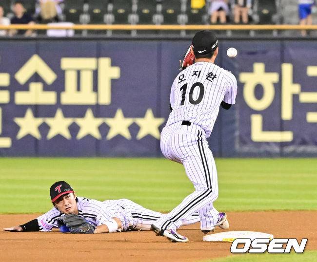 ‘한화 따라잡자, 다시 연승이다’ 손주영 9승 완벽투 LG, KT에 5-0 완승… KT, 병살-병살-병살-병살-병살 안 풀리네 [잠실 리뷰]