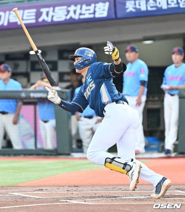 '승승승승승승' 파죽지세 롯데, NC 발야구에 연승 끝났다... 김주원 생일날 3안타 4도루 대폭격 [부산 현장리뷰]
