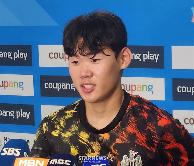 '뉴캐슬 감독 극찬' 환상 데뷔전, 박승수