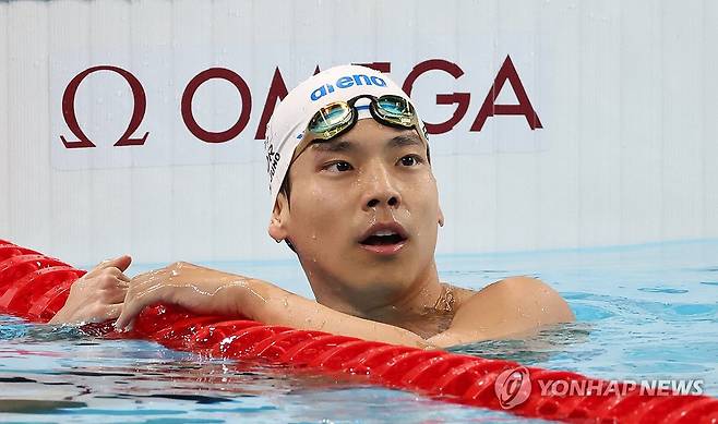 이주호, 세계수영선수권 배영 200ｍ서 한국신기록…결승은 무산