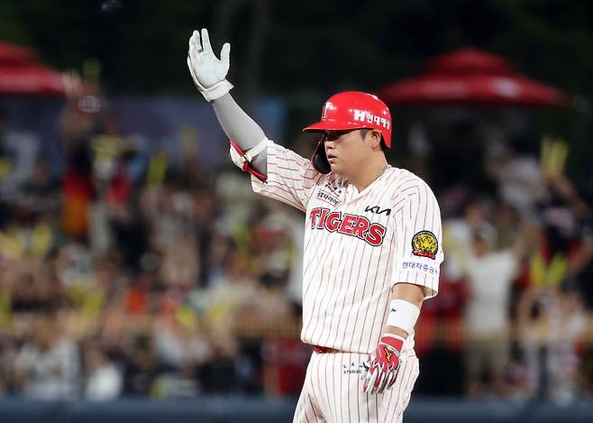 ‘이의리 호투+한준수 결승타’ KIA, 1위 한화 잡고 27일 만에 ‘연승’…한화는 LG와 승차 ‘1경기’ [SS광주in]