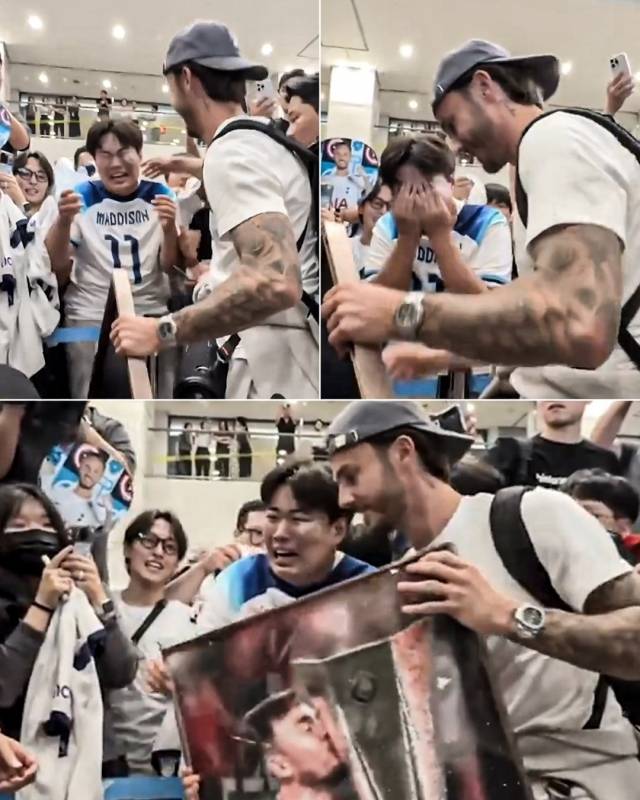 ‘눈물이 왈칵’ 매디슨 보고 감격한 韓 팬, 뜨거운 눈물과 함께했다…“61년 전 미국 온 비틀즈 같았어”