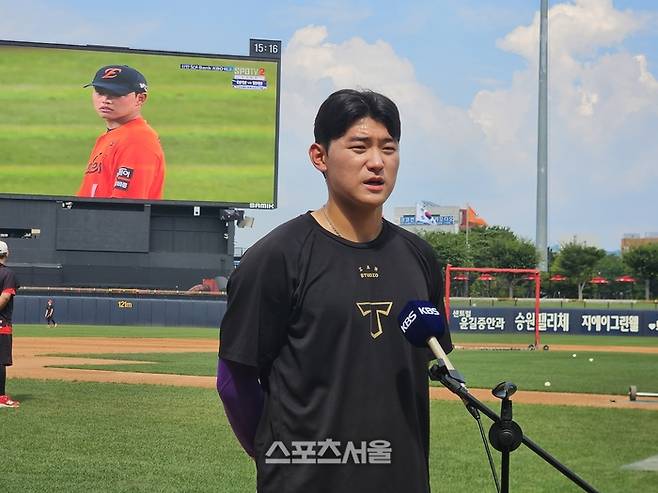 “도루? 뛰지 말라고 하시겠죠?” KIA 슈퍼스타 돌아왔다…부상 후 어떻게 지냈을까 [SS일문일답]