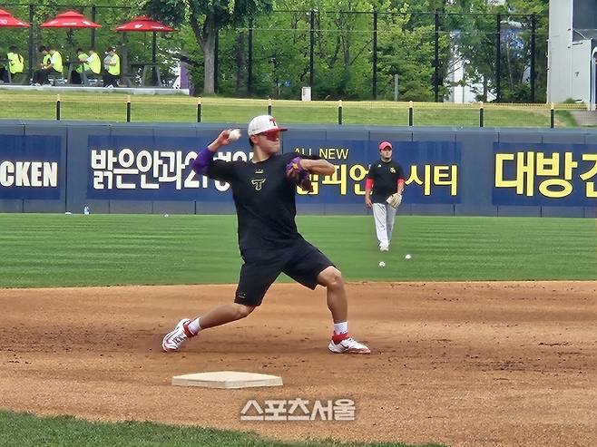 ‘김도영 복귀전인데’ 광주 한화-KIA전 우천 취소…그라운드 정비 중 ‘스톱’→또 비 오니 도리 없다 [SS광주in]
