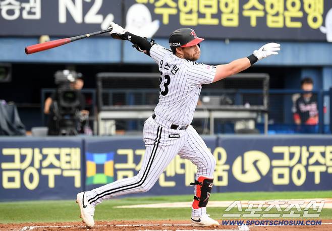 '한달만에 실전에서 안타'. 한화가 최다안타왕 보강했다고? LG엔 타점왕이 돌아온다. 다음주말 한화전 벌써 기대[SC 포커스]