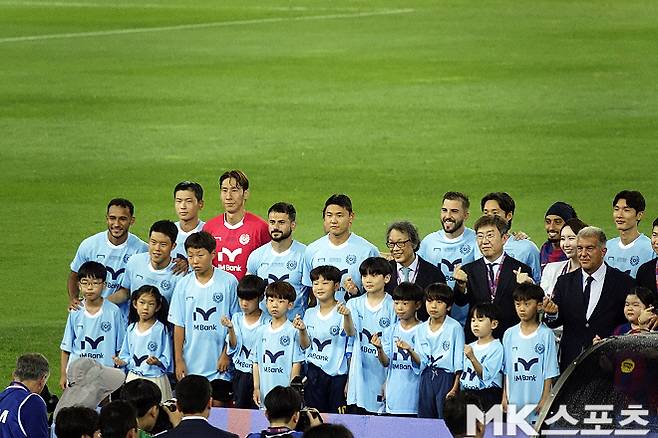 서울 이어 대구도 대파! 바르셀로나, 메시 잇는 축구의 신 야말 앞세워 환상의 축구 쇼 마쳤다···‘바르사, 대구에 5-0 대승’ [MK현장]