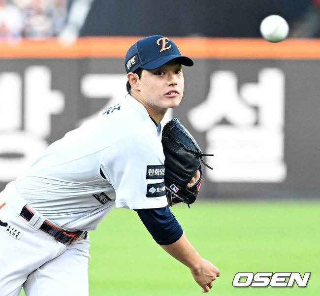 ‘1위 수성 위기’ 한화, 한 번만 비가 오면 LG 3연전 ‘폰와류’ 최고 선발 카드 가능하다