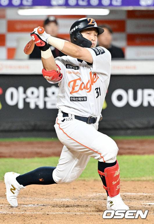 또 9회 역전패라니…1위 다시 내준 한화, 트레이드 효과를 미리 확인했다→LG전 손아섭 1번 풀가동