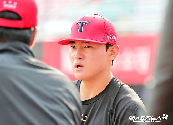 KIA 대충격! '햄스트링 재발 시즌 아웃' 김도영, 8일 1군 말소→이창진 콜업·박민 3루수 선발 [창원 현장]