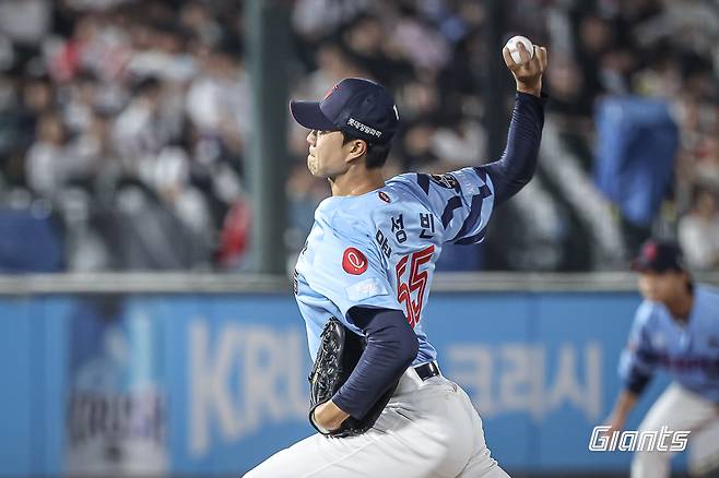 '158km 강속구+KK' 사직구장이 들썩…롯데 윤성빈, 11G 연속 무실점+ERA 81.00→7.84 [부산 현장]