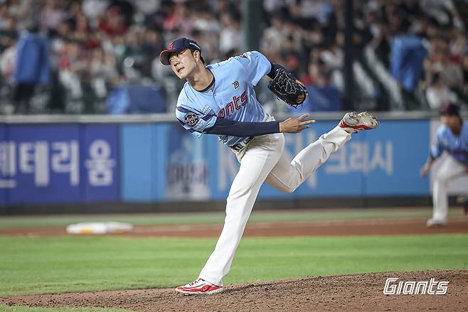 '158km 강속구+KK' 사직구장이 들썩…롯데 윤성빈, 11G 연속 무실점+ERA 81.00→7.84 [부산 현장]