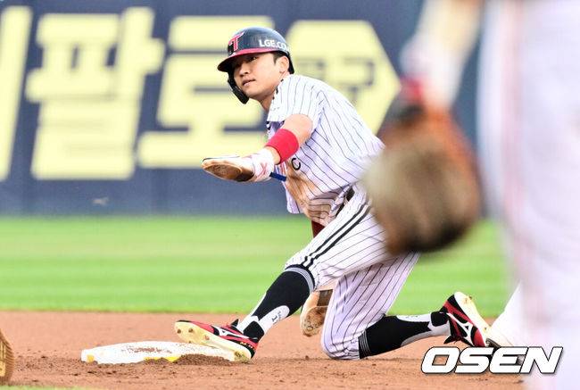 3회 6점 리드인데, 왜 '도루 금지' 했을까…1~2위 빅매치에서 여유일까, 상대 배려일까