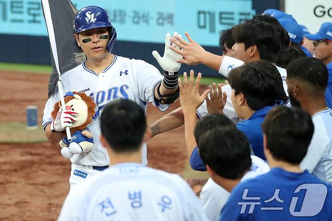 사상 첫 4번째 FA 앞둔 삼성 강민호, 포수 최초 350홈런 눈앞