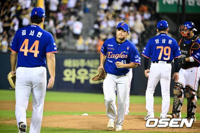 ‘8월 불펜 최하위’ 한화에 구세주 있다. ‘153km’ 전체 2순위 영건은 ERA 0 “더 중요한 순간에 쓴다”