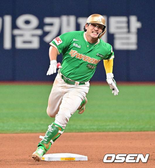 '김택연 또 무너졌다' 임지열 9회 짜릿한 끝내기 역전타 폭발! 키움, 두산전 패패패패 탈출 [고척 리뷰]