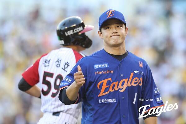 '이적생 손아섭 만점활약' 한화, LG에 5-4 신승...경기 차 '2'로 좁혀 [스춘 현장]