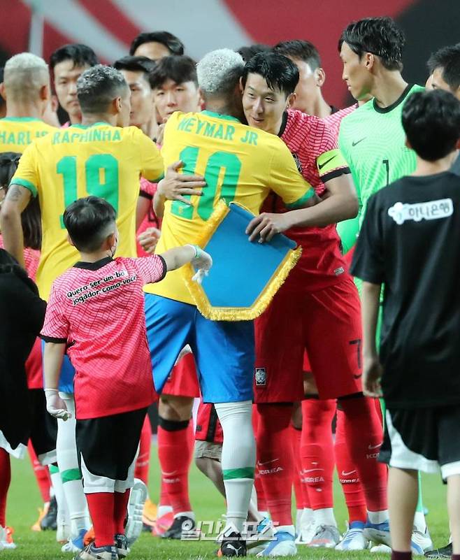 ‘손흥민 vs 네이마르’ 92년생 동갑내기 대결 재성사…홍명보호, 10월 브라질과 격돌