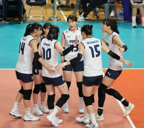 '강소휘 분전' 女배구, '프랑스 김연경' 카조트 클래스 느꼈다…2-3 무릎 꿇으며 2전 2패