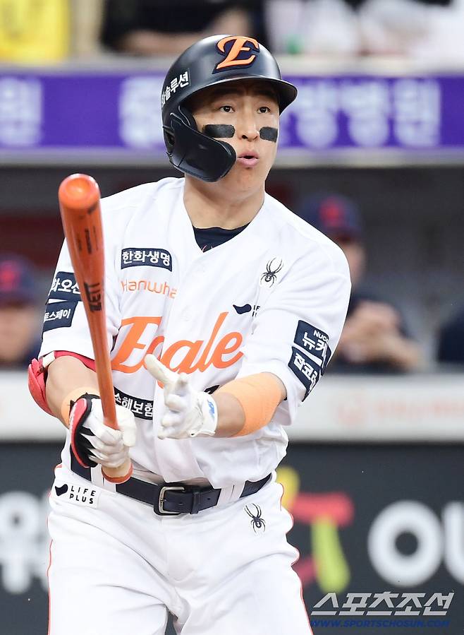 '정말 잘 데려왔네' 이제 적응 마쳤다는 이글스의 오빠, 3타점 활약으로 한화는 분위기 반전 3연승[대전현장]