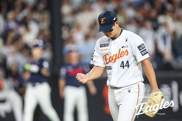 '볼넷→안타→안타' 충격 강판, '최고 마무리' 타이틀 멀어진다…'ERA 18.69' 김서현, 고비 극복할 수 있을까