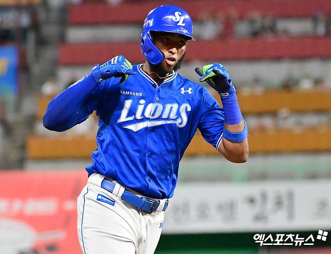롯데 충격의 7연패…중위권 싸움 휘말리나→삼성, '홈런 공장 풀가동' 10-4 승리+5연패 중단 [사직:스코어]